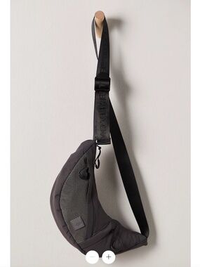 NWOT Free People Movement Nothin But Net Sling Bag - Black